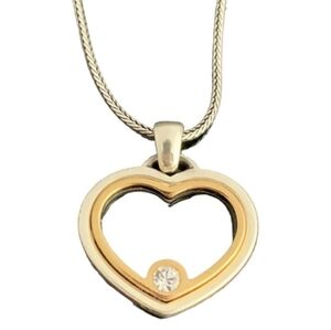 Brighton Mixed Metals‎ Heart Pendant Necklace
